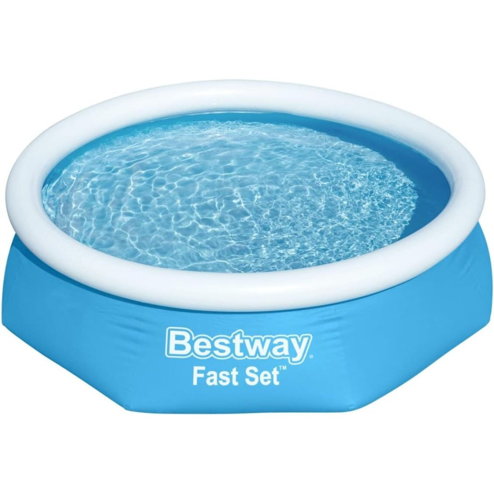 Piscina gonflabila, Bestway, 244 x 61 cm, 1880 l, material DuraPlus™, rotunda, albastra [2]