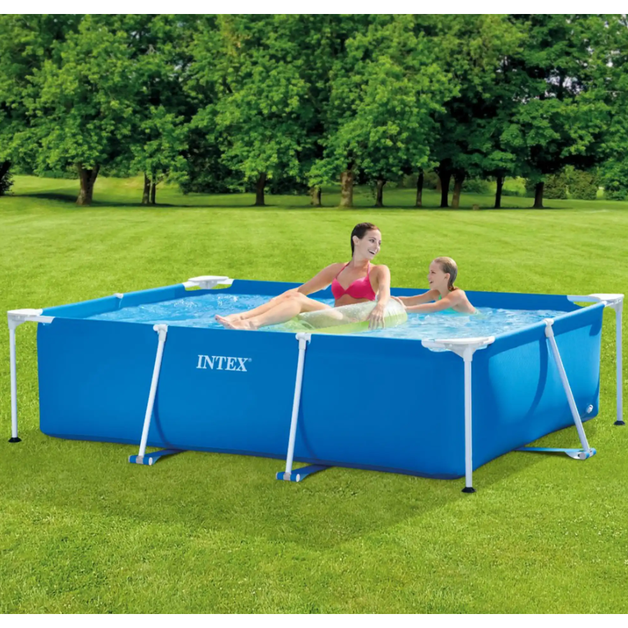Piscina rectangulara cu cadru meltalic Metal Frame Intex 28272NP, 300x200xH60 cm (nu contine pompa cu filtru) [2]