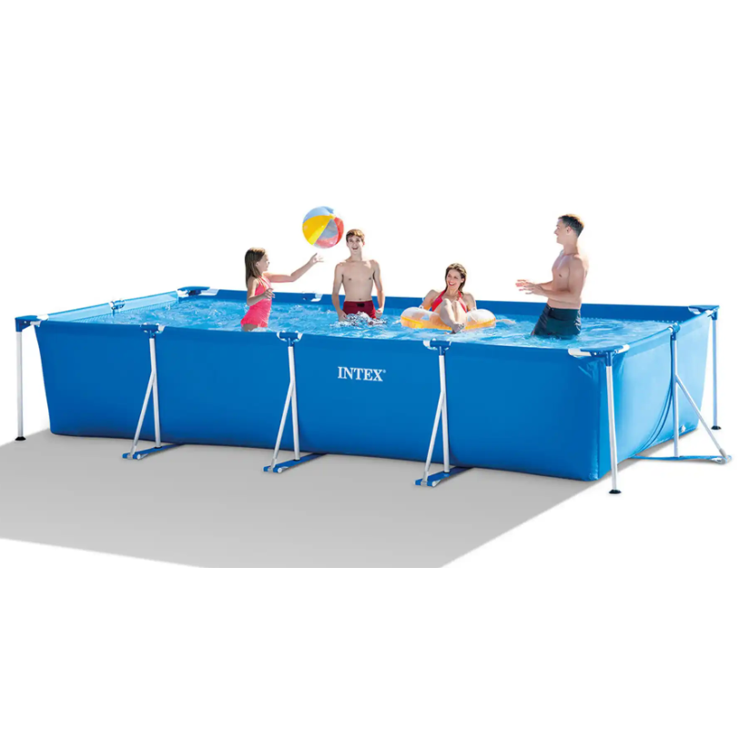 Piscina rectangulara cu cadru meltalic Metal Frame Intex 28273NP, 450x220xH84 cm (nu contine pompa cu filtru) [2]