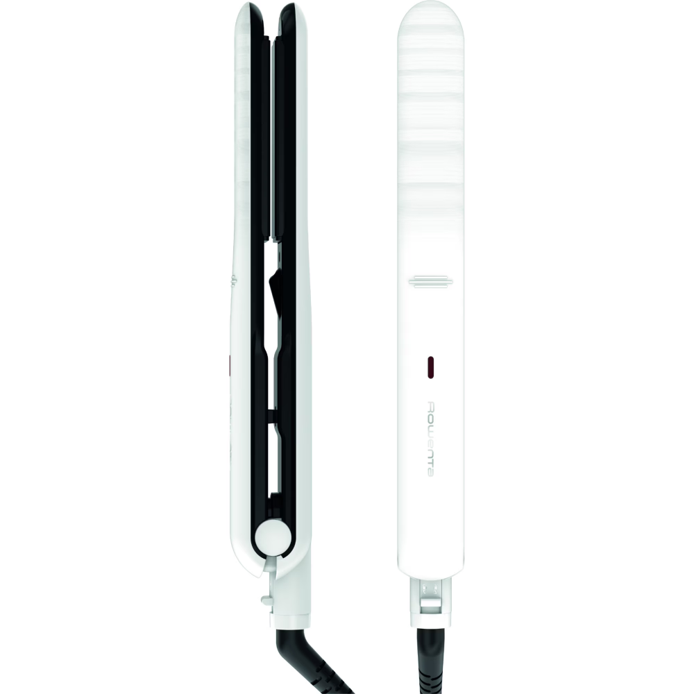 Placa de indreptat parul Rowenta Optiliss SF3210F0, 10 trepte de temperatura, functie straight&curl, invelis ceramic, cablu 1.8m, alb [3]