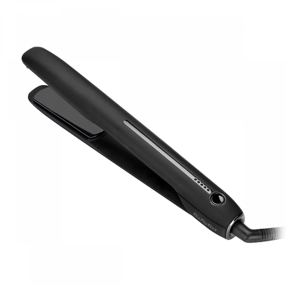 Placa de par Babyliss Super Styler ST485E, 5 setari de temperatura, placi ceramice 25x 95 mm ,negru [3]