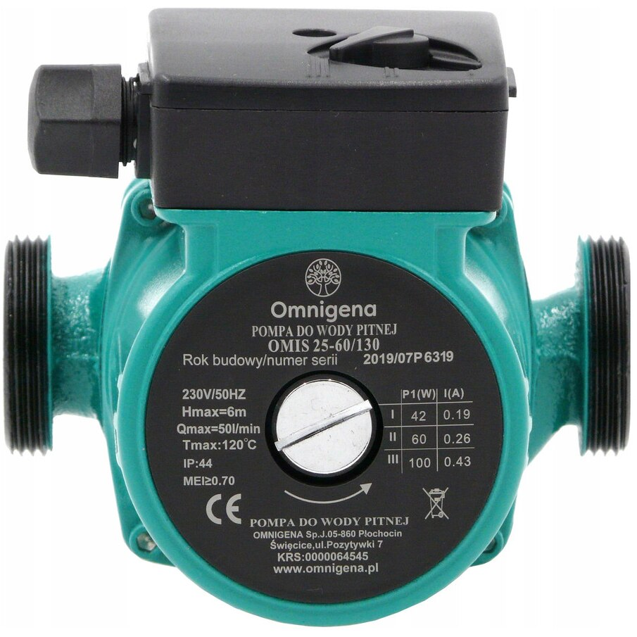 Pompa de recirculare Omnigena OMIS 25-60/130, 10 bar, IP44 [2]