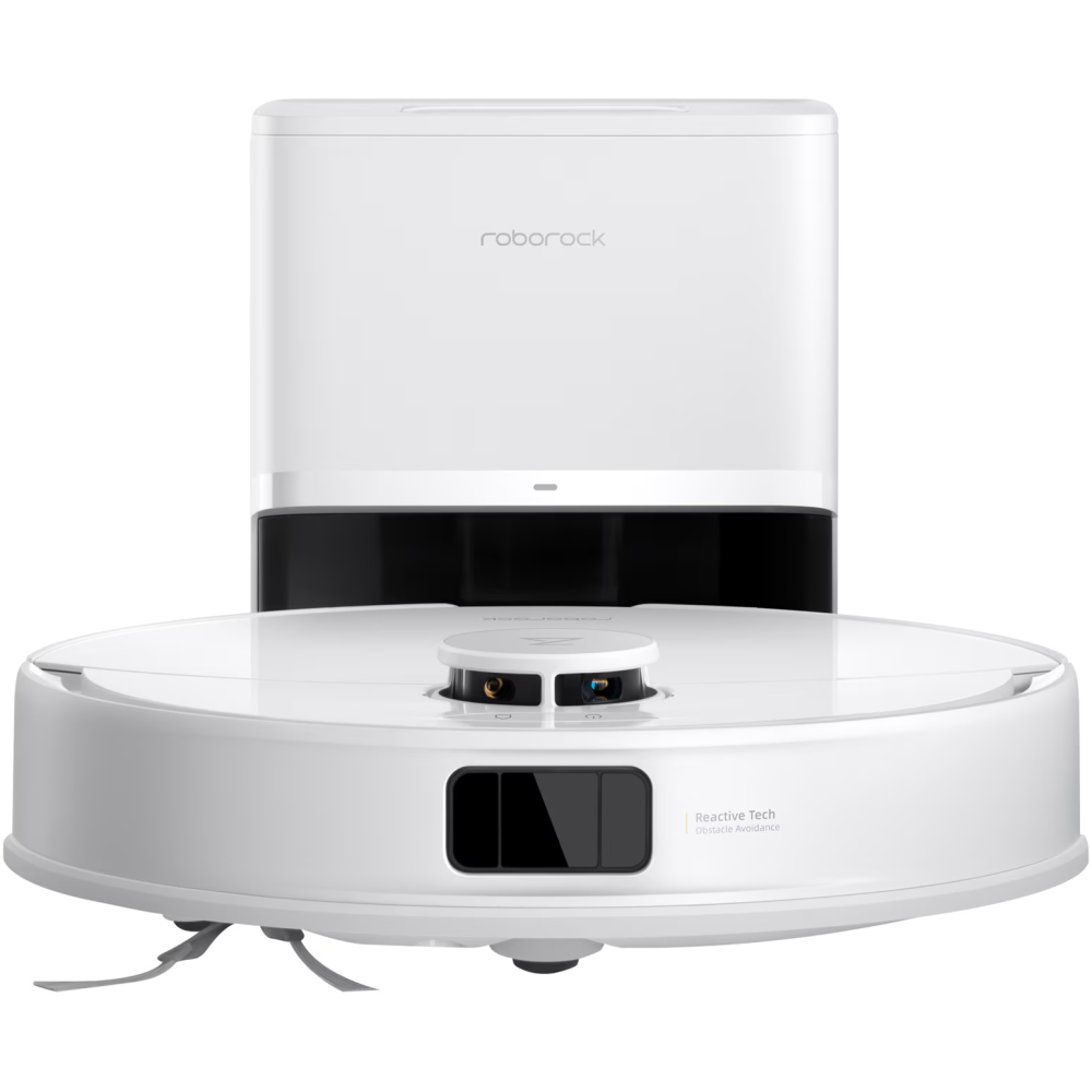 Robot de aspirare Roborock Q10 PF+ W, aspirator si mop cu statie de golire automata, 10.000 Pa, baterie 5.200 mAh, autonomie 180 min, navigatie AI, recipient praf 2.7L, Liftable Mop, Suport Alexa si G [3]