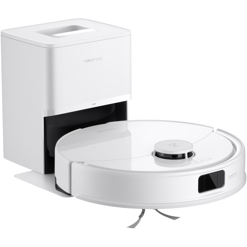 Robot de aspirare Roborock Q10 PF+ W, aspirator si mop cu statie de golire automata, 10.000 Pa, baterie 5.200 mAh, autonomie 180 min, navigatie AI, recipient praf 2.7L, Liftable Mop, Suport Alexa si G [5]