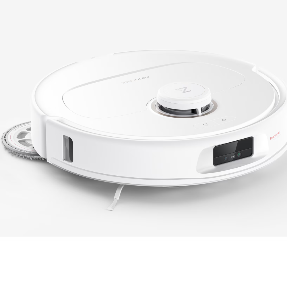Robot de aspirare Roborock Qrevo MaxV QRMV02-00, 7000 Pa, aspirator&mop&statie inteligenta de golire automata, 200 rpm, tehnologie evitare obstacole, alb [4]