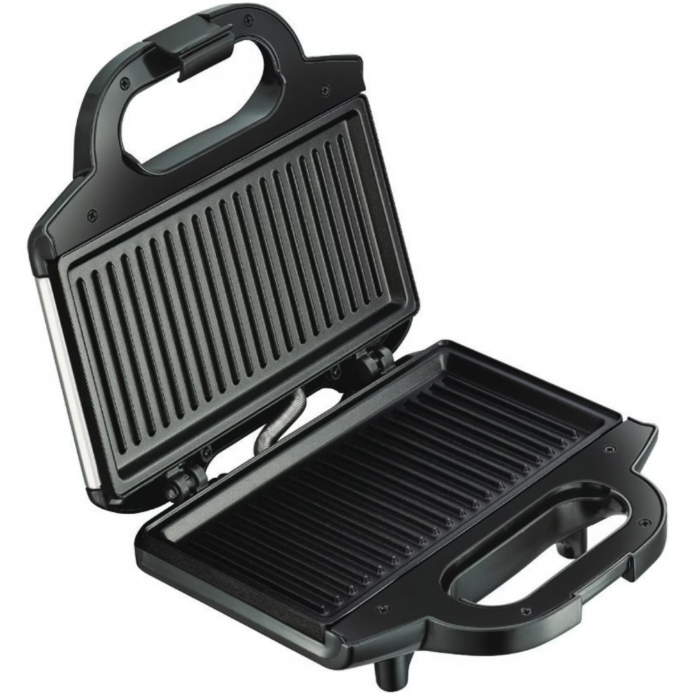 Sandwich-maker Tefal SM157236, 700W, maner izolat, sistem de blocare, invelis antiaderent, Negru [3]