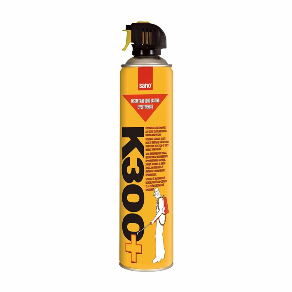 Sano K300+ Insecticid aerosol impotriva insectelor taratoare 400 ml [1]