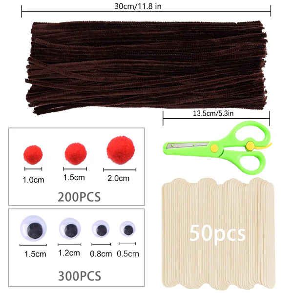 Set de Creatie pentru Copii, 751 piese, Kit Artizanat Ideal pentru Copii cu Varsta 5+ [4]