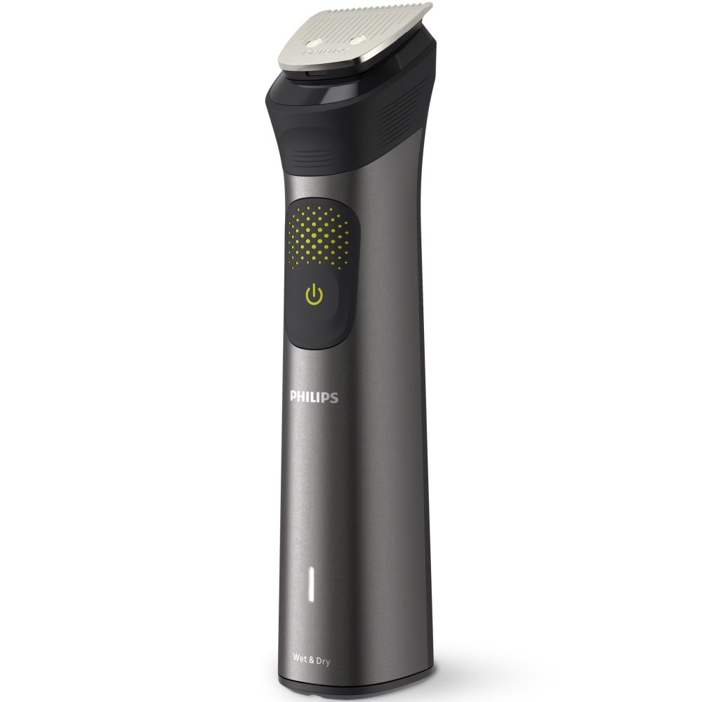 Set OneBlade & Aparat de tuns barba si parul 13 in 1 PHILIPS Multigroom All in One MG9530/15, tehnologie BeardSense si OneBlade, lame din otel cu auto-ascutire, 27 setari de lungime, rezistent la apa, [3]