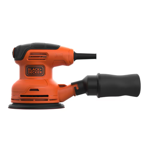 Slefuitor orbital (cu excentric) electric Black & Decker BEW210, putere 230W, diametru disc 125 mm, turatie 0 - 13000 RPM, alimentare 220V,sac de colectare a prafului cu filtru lavabil [2]
