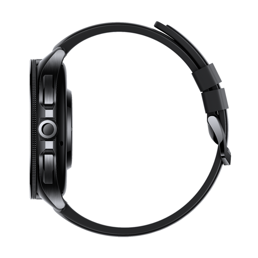 Smartwatch Xiaomi Watch 2 Pro, Bluetooth Black Case, Black Fluororubber Strap [6]