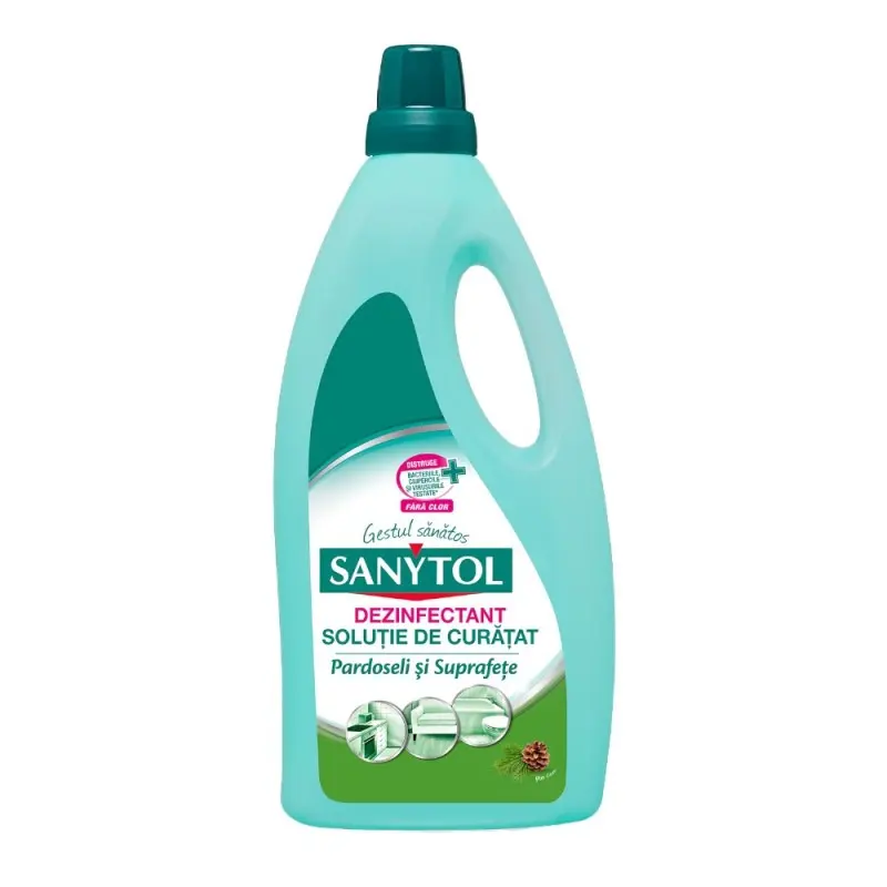 Solutie Dezinfectanta pentru Pardoseli Sanytol Pin, 1 l [1]