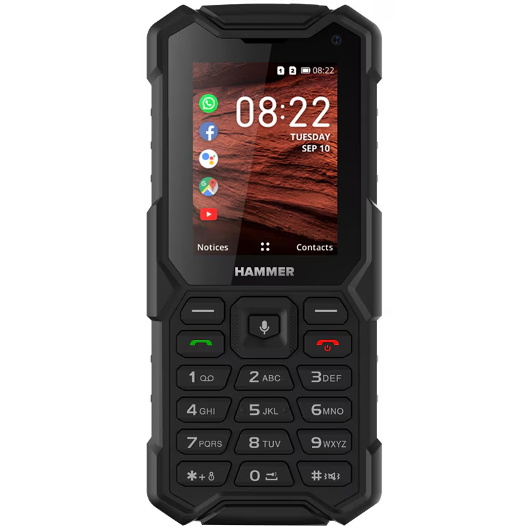 Telefon mobil MyPhone Hammer 5 Smart, Dual SIM, 4GB, 4G, Black (RESIGILAT) [1]