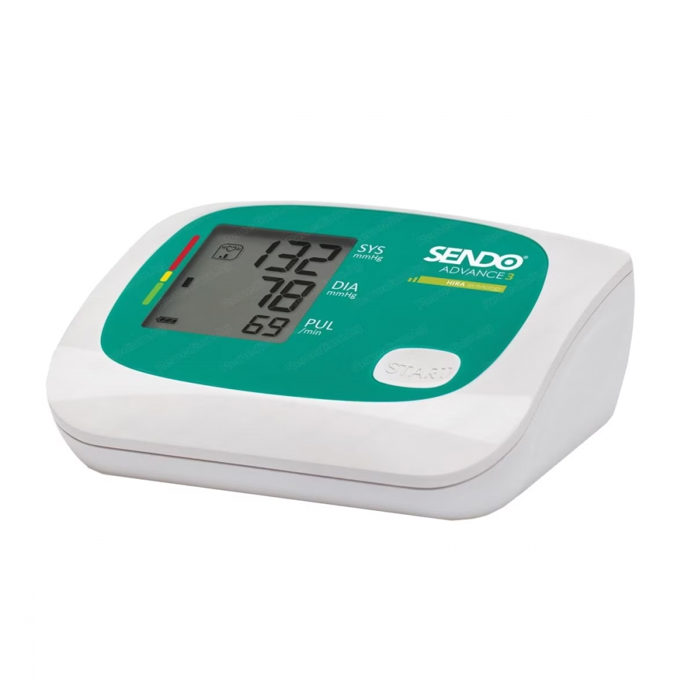 Tensiometru de Brat Sendo Advance 3, cu Adaptor de Priza Inlcus in Pachet, Detectie Aritmie, Cutie de Protectie, Tehnologie HIRA, cu Manseta Inclusa 22-32cm [3]
