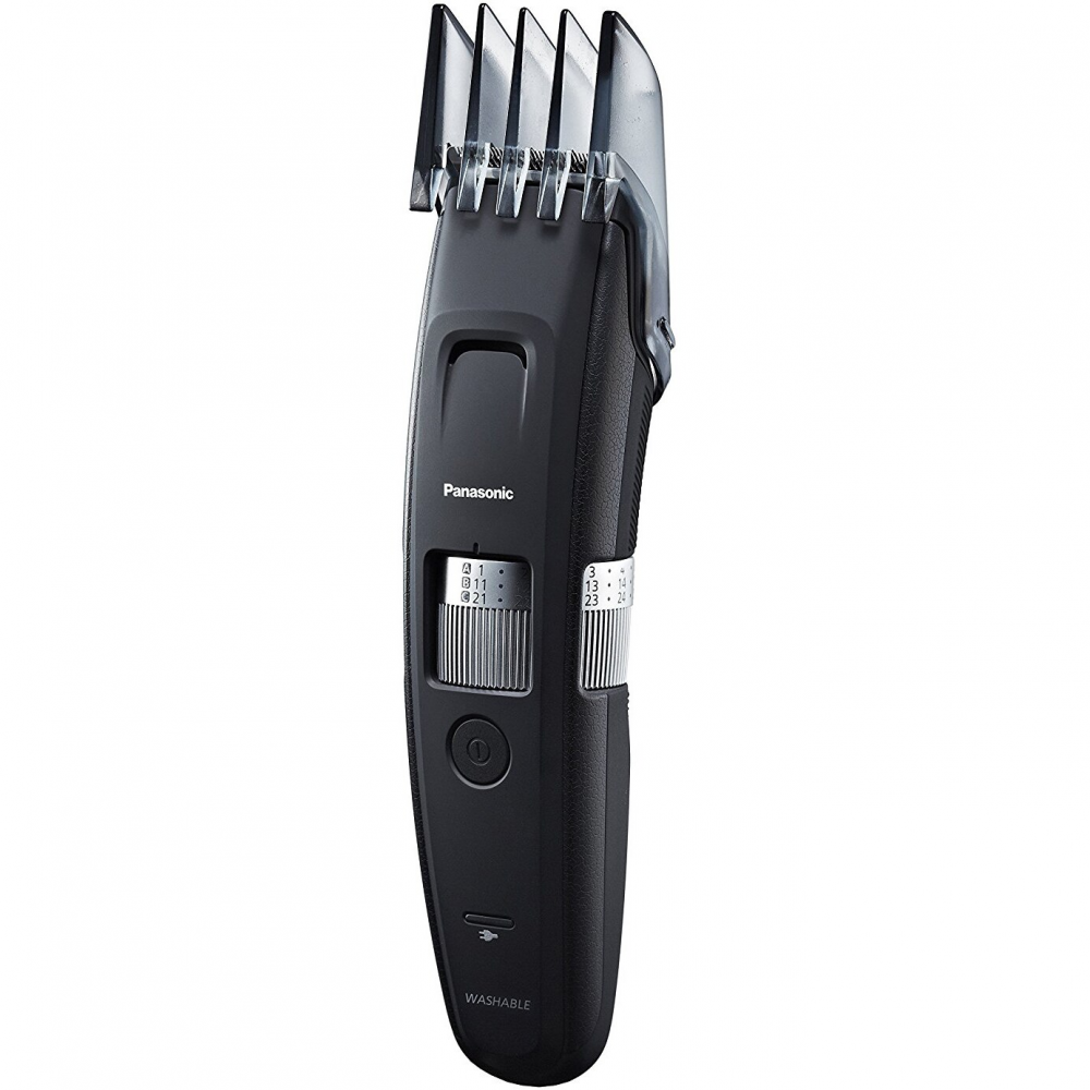 Trimmer pentru barba Panasonic ER-GB96-K503, lavabil, 0.5-30mm, acumulator sau la retea, 4 accesorii, Negru [3]