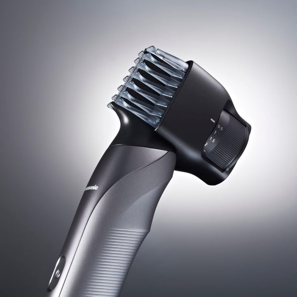 Trimmer pentru barba si par corporal Panasonic ER-GY60-H503 , 3 in 1, functionare cu si fara fir, Argintiu/Negru [2]