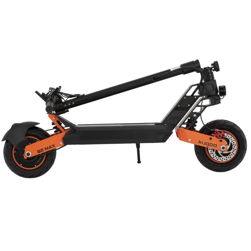 Trotineta electrica Kugoo G2 MAX, putere motor 800 W, autonomie max. 55 Km, Viteza max. 25 Km/h, Anvelope 10'', Acumulator 48V 18.5 Ah, Greutate Max 150 Kg [4]