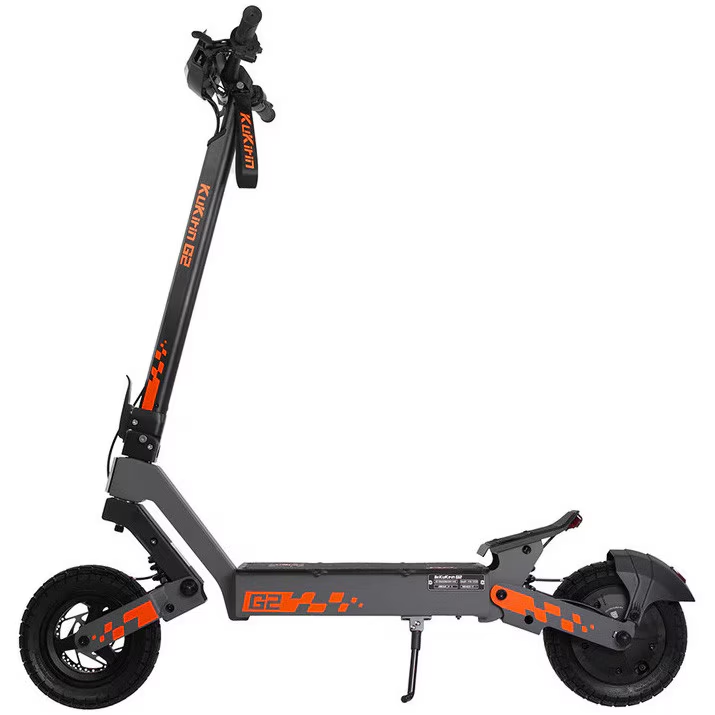 Trotineta electrica KuKirin G2 (2025) , Viteza maxima 45km/h, Autonomie maxima 55Km, Motor 800W, acumulator 48V 15Ah, Roti 10", Negru [2]