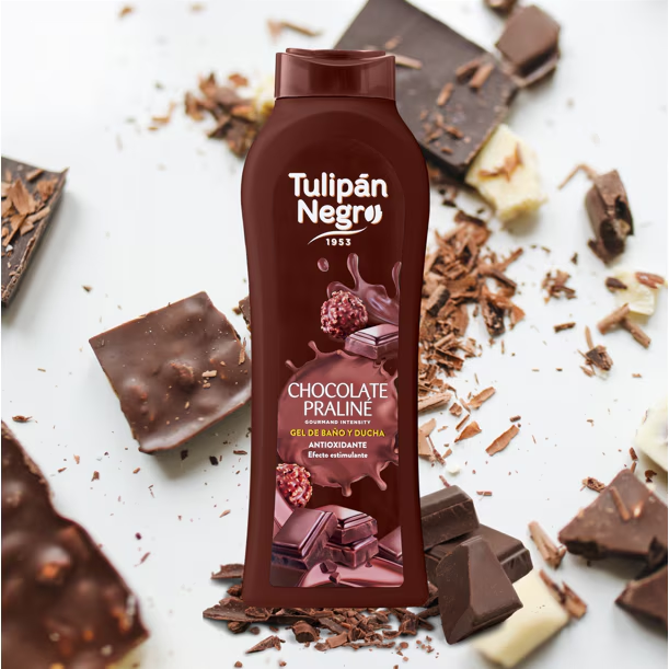 Tulipan Negro gel de dus 650ml - Chocolate Praline [2]