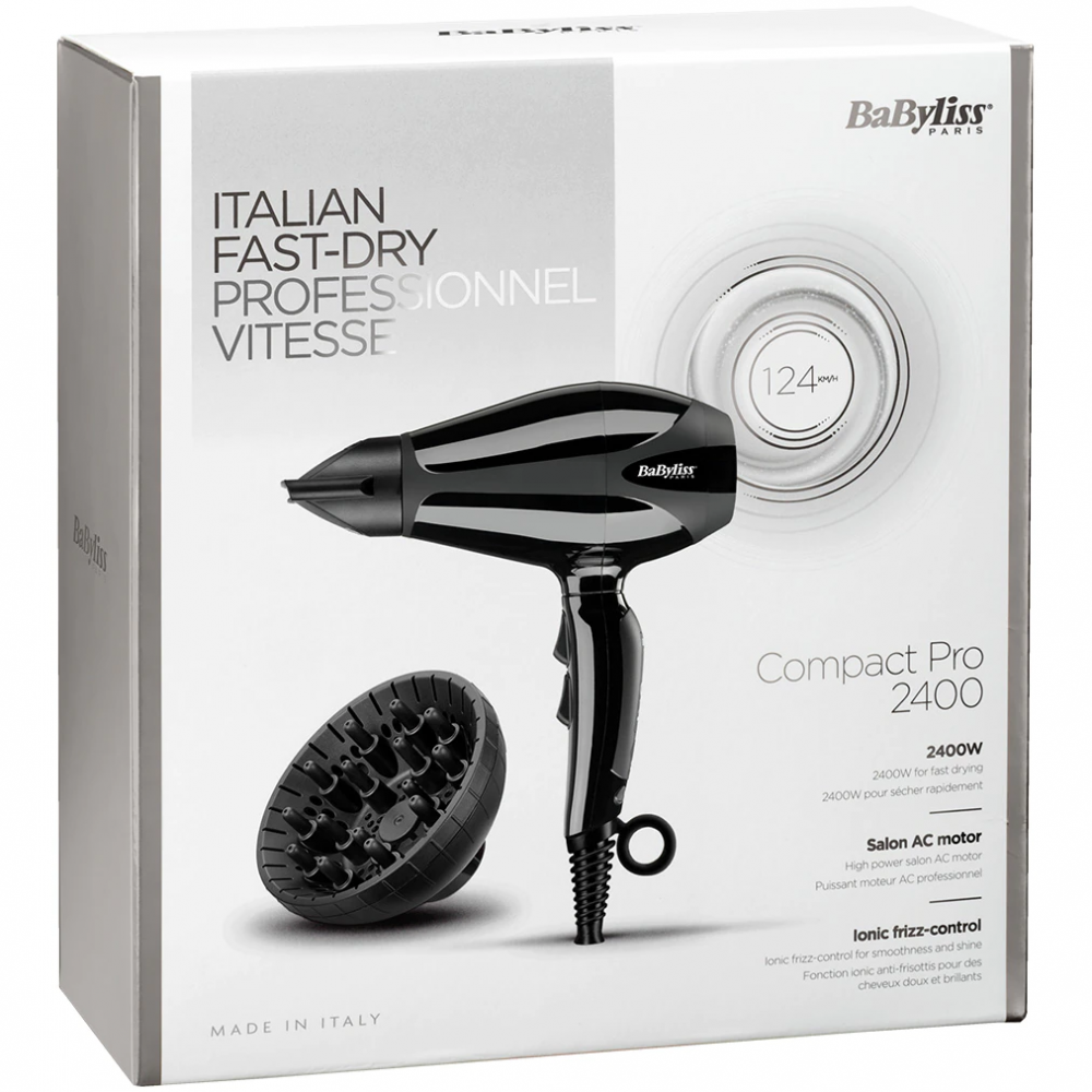 Uscator de par BaByliss 6715DE Compact Pro 2400W [3]