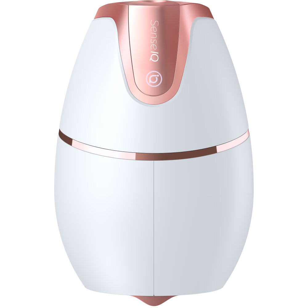 Uscator de par Philips Prestige BHD628/00, senzor SenseIQ, 2 setari viteza, 3 moduri presetate de uscare, ingrijire cu ioni, design compact, difuzor de volum, cap de coafare 11 mm, cap de uscare, 1800 [7]