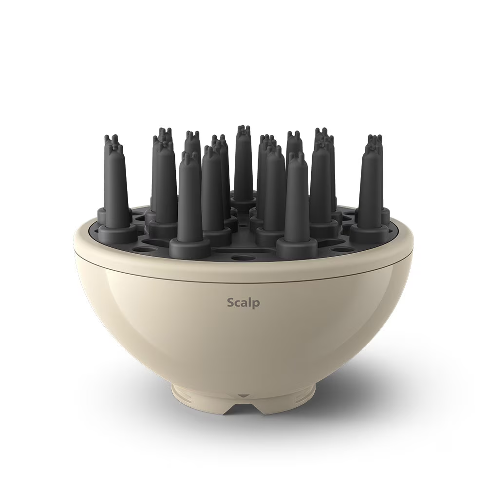 Uscator de par Philips SenseIQ Seria 9000 BHD829/00, senzor SenseIQ, programe digitale inteligente, ingrijire cu ioni, difuzor de volum, cap de coafare 7mm, accesoriu de masaj pentru scalp, 1800 W, Ch [5]