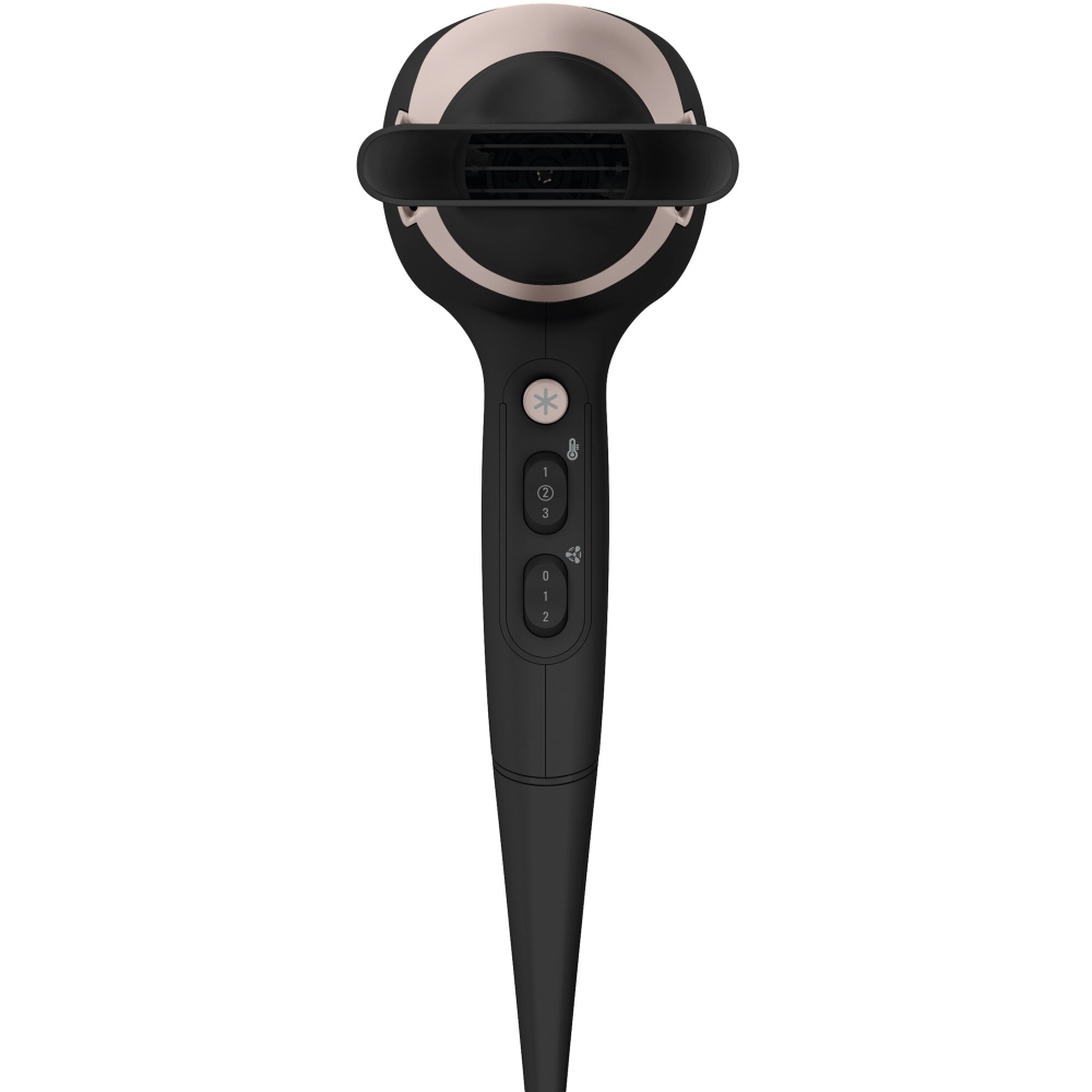 Uscator de par ROWENTA Studio Dry Glow CV5831F0, 2300W, 6 trepte de viteza si temperatura, tehnologie Thermo control, difuzor pentru volum, negru-roz [3]
