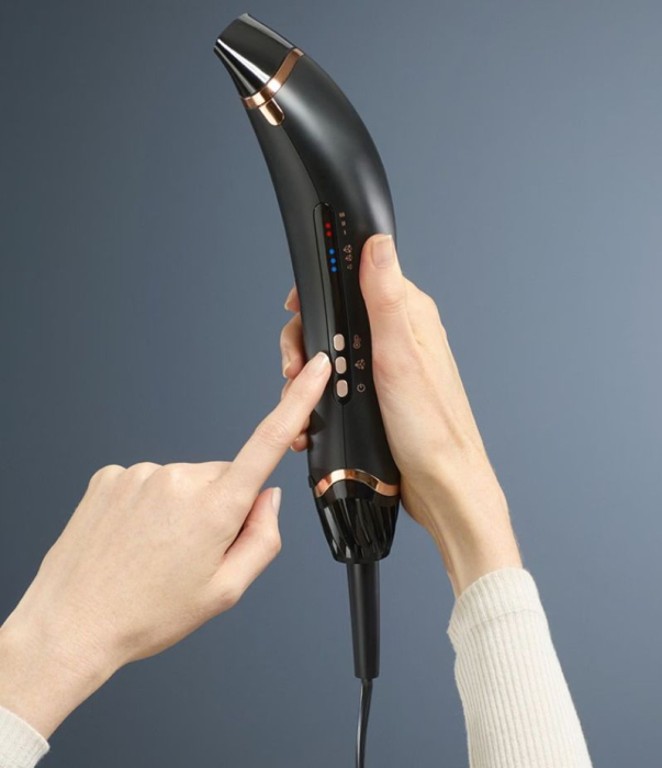 Uscator de par ROWENTA Ultimate Experience Air CF8C20E0, 1300W, 3 viteze, 3 trepte temperatura, negru [8]