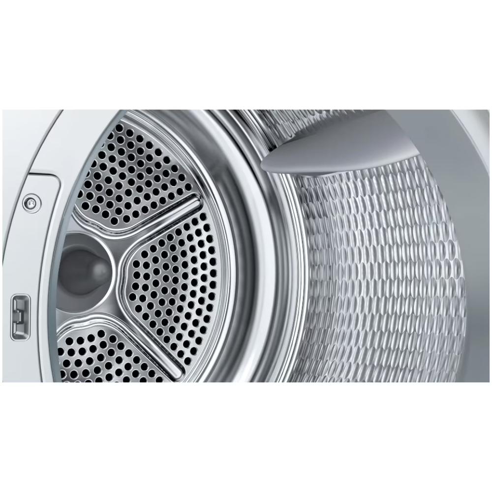 Uscator de rufe Bosch Seria 8 WQB245B0BY, Pompa de caldura, 9 kg, 15 programe, Touch control, Home Connect, Condensator cu autocuratare, Iluminare interioara, AntiVibration, Smart Dry, AutoDry Technol [5]