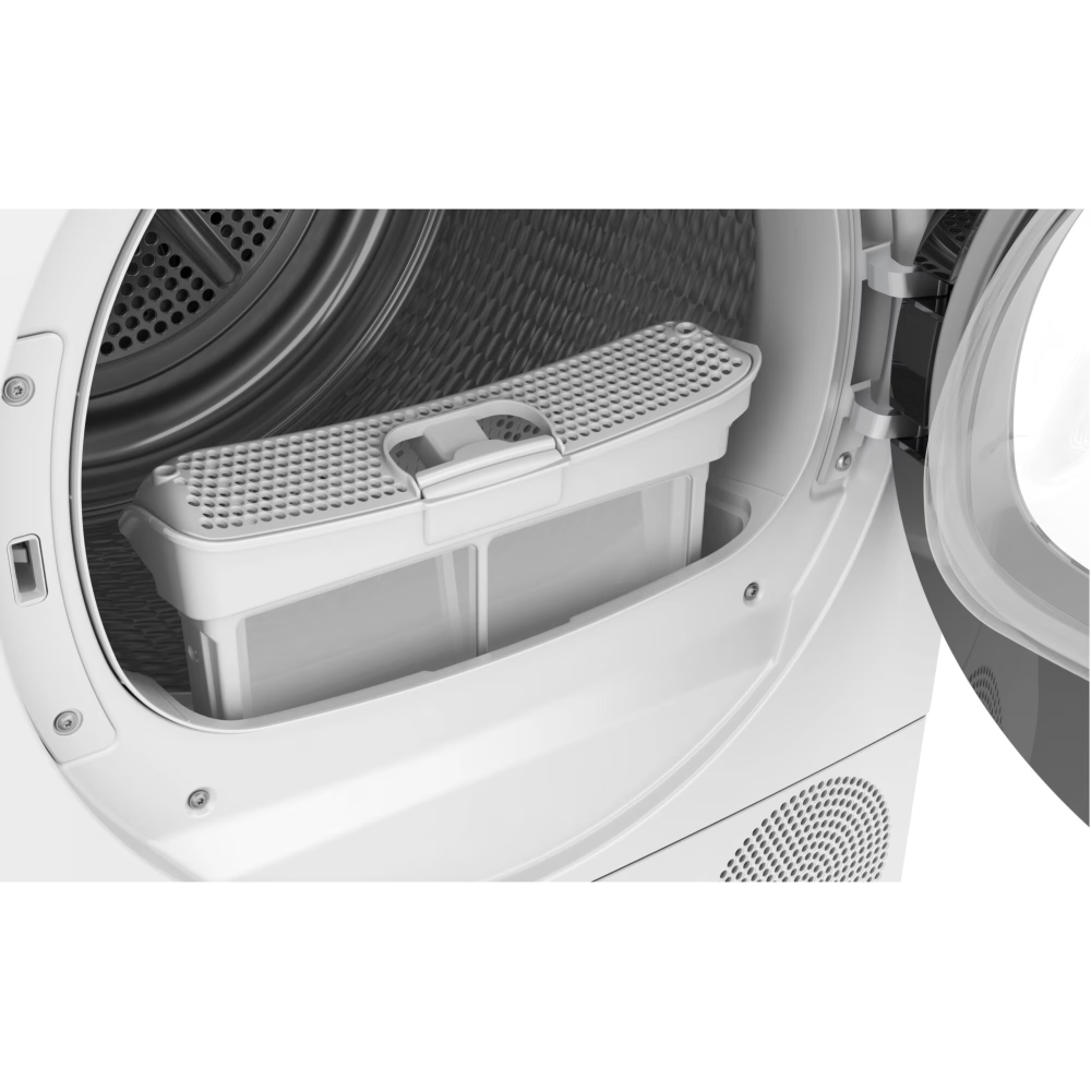 Uscator de rufe Bosch WTH8520BBY, Pompa de caldura, 8 kg, 15 programe, AutoDry Technology, AntiVibration, Filtru EasyClean, Clasa D, Alb/negru [3]