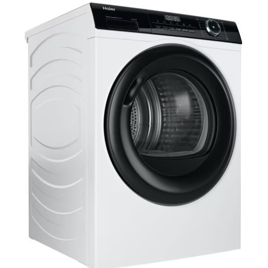 Uscator de rufe Haier HD80-A2939-S, Pompa de caldura, 8 kg, 15 programe, Clasa E, iRefresh, Program Hygienic, Alb [2]