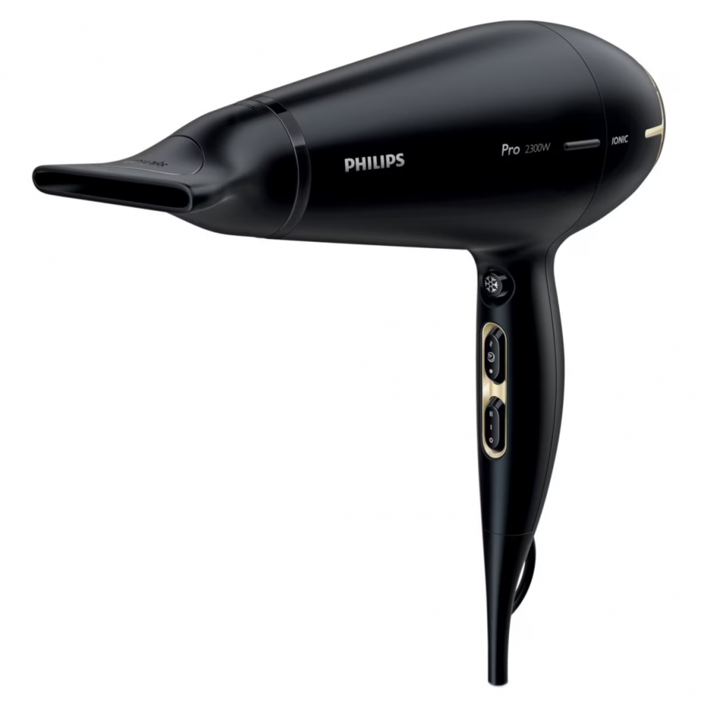 Uscator profesional Philips HPS920/00, 2300 W, 2 concentratoare, Functie ionica, Negru [2]
