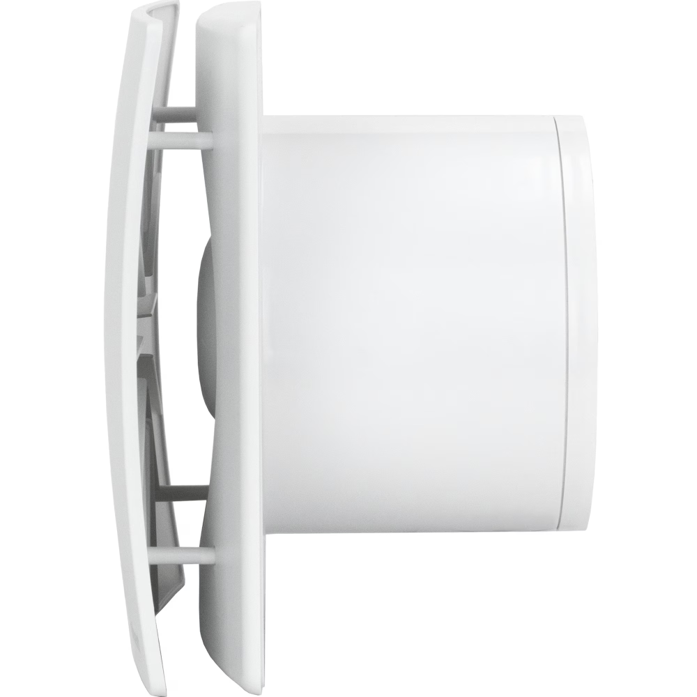 Ventilator baie Elicent Elegance 120, Clapeta antiretur, Diametru racord 119 mm, Motor Long Life 30000h, Debit 165mc/h, IPX4, Alb [4]