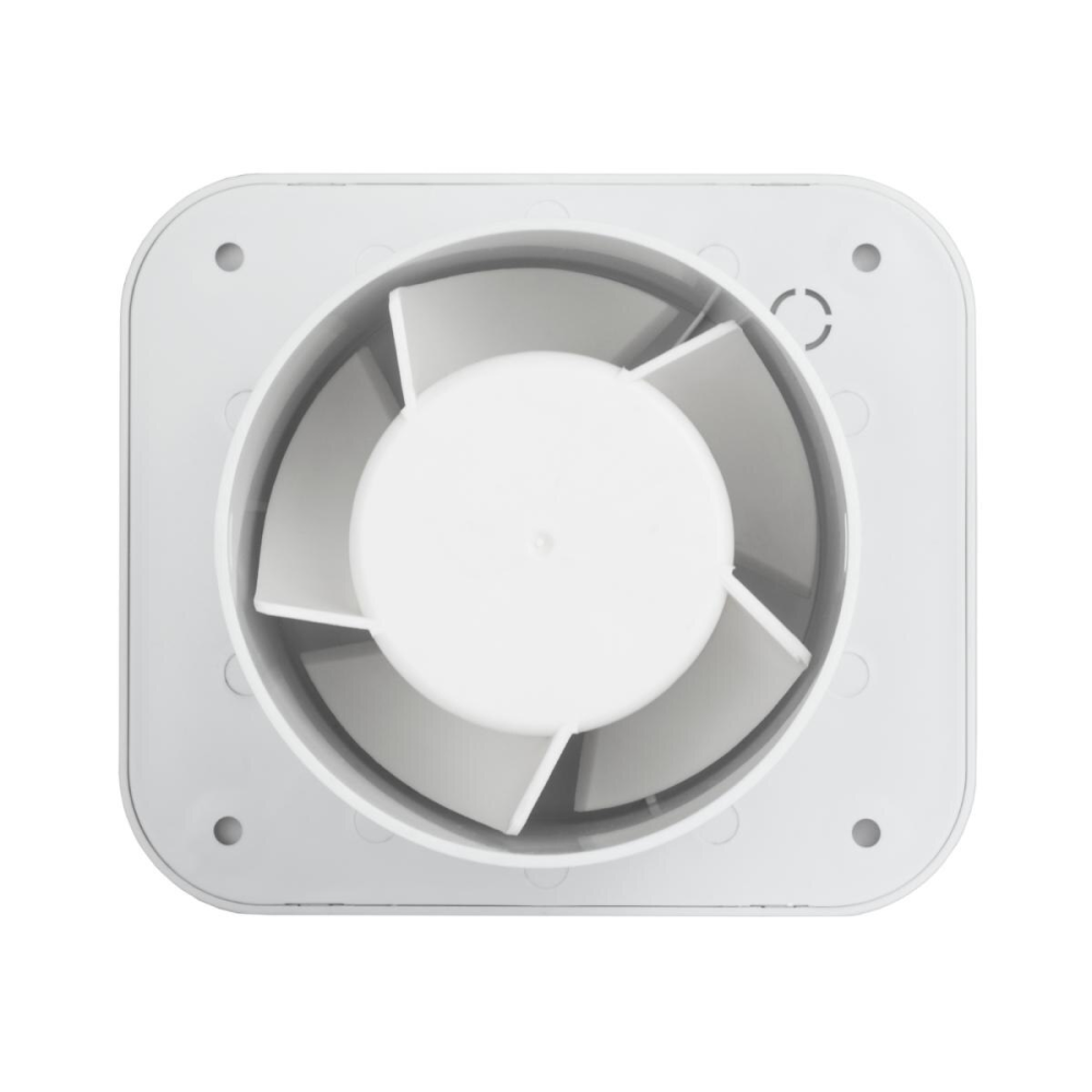 Ventilator baie Turbionaire TREND 120 SWM, Clapeta antiretur, Diametru racord 120mm, Silentios, Protectie IPX4, Aspiratie perimetrala, Design minimalist, Instalare flexibila, Panou frontal alb mat [4]