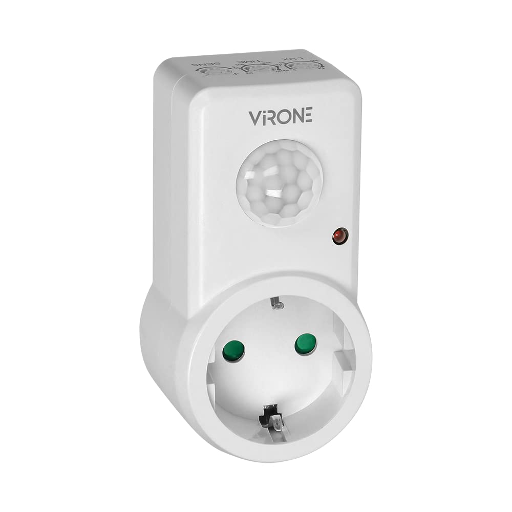 Vrone MS-1(GS) Priză pentru senzor de mișcare 120 grade IP20 280W [2]