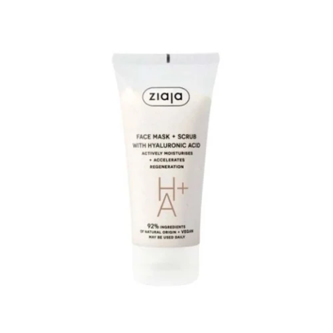 COSMETICE SI DEODORANTI - Acid Hialuronic, mască și scrub, 55ml, Ziaja