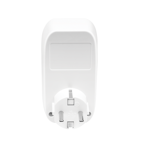Adaptor priza LogiLink PA0248, senzor de miscare PIR detector zi/noapte, 1 priza, IP20, Alb [2]