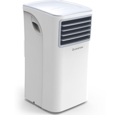 CLIMATIZARE SI SISTEME DE INCALZIRE - Aparat de aer conditionat portabil Ariston MOBIS 8, 8000 BTU, Functie Ventilatie, Fresh, Sleep, Follow Me, Dezumidificare, Telecomanda, Kit evacuare inclus