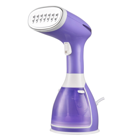 FIARE SI STATII DE CALCAT - Aparat de calcat vertical cu abur Daewoo DGS1500P, 1500 W, 280 ml, abur 60 gr/min, alb/mov