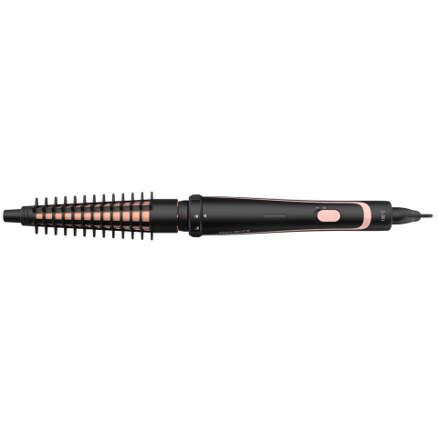 Aparat de coafat Rowenta CF4231F0, Infinite Looks 14 în 1, invelis ceramic, accesoriu conic pentru bucle, perie rotunda, negru/portocaliu [1]