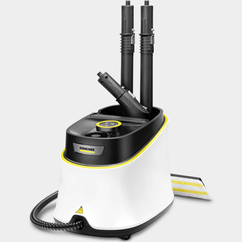ELECTROCASNICE - RESIGILATE - Aparat de curatat cu abur multifunctional Karcher SC 3 Deluxe, 1900 W, 3.5 bar, rezervor 1 l, kit curatare podea, accesorii curatare suprafete multiple