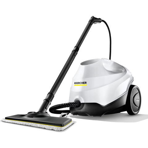 Aparat de curatat cu abur multifunctional Karcher SC 3 EasyFix, 1900 W, 3.5 bar, rezervor 1 l, kit curatare podea, accesorii curatare suprafete multiple, cartus de decalcifiere, 1.513-650.0, Alb/Negru [2]