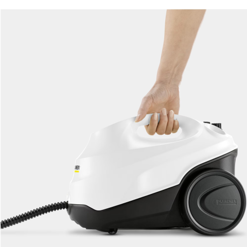 Aparat de curatat cu abur multifunctional Karcher SC 3 EasyFix, 1900 W, 3.5 bar, rezervor 1 l, kit curatare podea, accesorii curatare suprafete multiple, cartus de decalcifiere, 1.513-650.0, Alb/Negru [3]