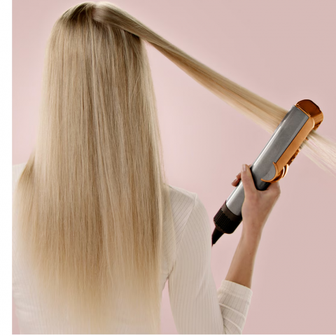 Aparat de indreptat parul Dyson HT01 Airstrait™, Strawberry Bronze/Blush Pink [4]