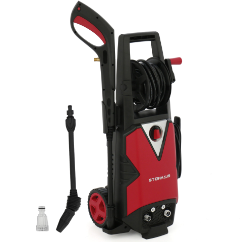 Scule electrice & Unelte - Aparat de spalat cu presiune Steinhaus PRO-HPC18+, 1800 W, 140 bar, 396l/h, furtun 8 m