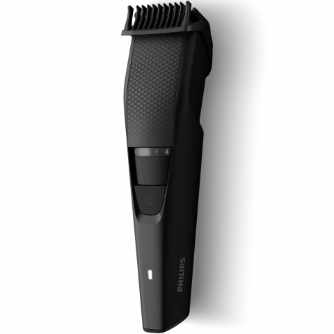 Aparat de tuns barba PHILIPS BT3234/15, Lame din otel inoxidabil cu ascutire automata, 0.5-10mm, utilizare fara fir, 60 min, Negru [1]