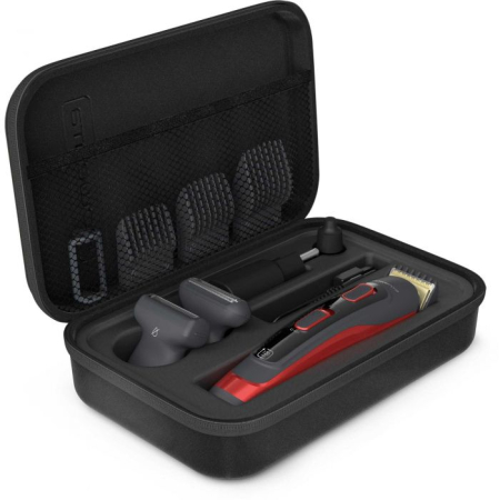 Aparat de tuns multifunctional Rowenta Selectium TN9400F4, Acumulator, 1-17 mm, Gri/Portocaliu [2]