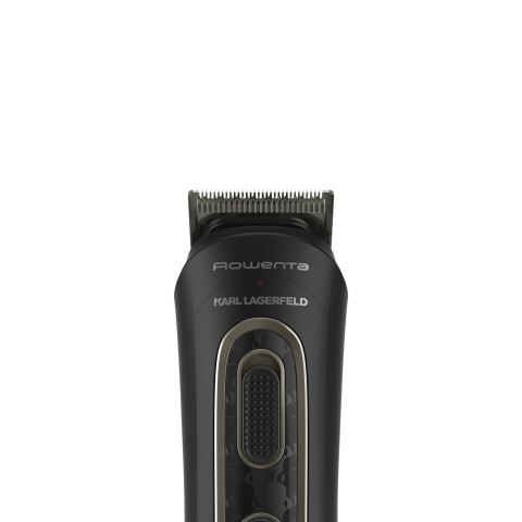 Aparat de tuns parul si barba Rowenta x Karl Lagerfeld Trim & Style 12 in 1 TN911LF0, autonomie 120 min, capat pentru barba cu 2 piepteni, capat pentru par cu 6 piepteni, accesoriu nas&urechi, 6500 rp [2]