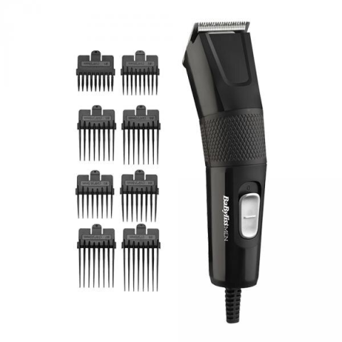 APARATE ALL-IN-ONE - Aparat de tuns și aranjat părul și barba BaByliss E756E, Power Hair Clipper, 8 accesorii