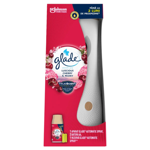 CURATENIE SI INGRIJIRE - Aparat odorizant Automatic Spray Peony&Cherry Glade 269ml